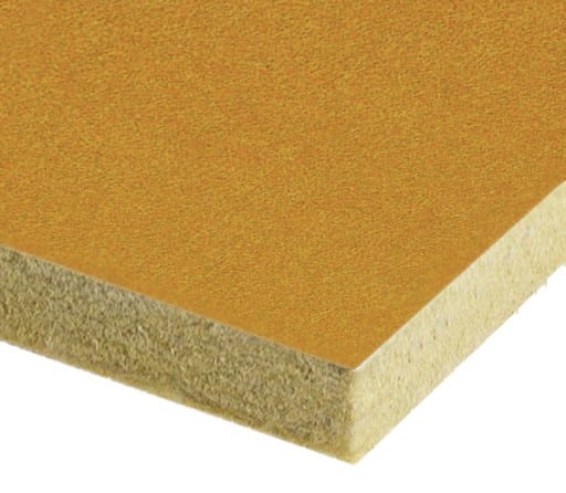 Цветни Пана минерална вата Eurocoustic Tonga A22 T3 Ocre