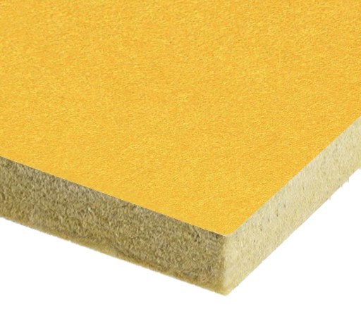 Цветни Пана минерална вата Eurocoustic Tonga A22 G7 Soufre